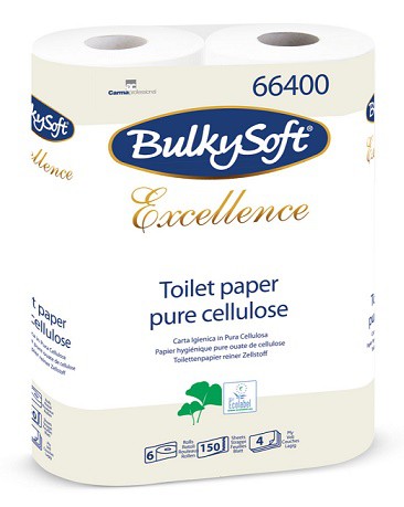 TP Bulky soft 4vr. celulóza 150út. | Papírové a hygienické výrobky - Toaletní papíry - Vícevrstvý